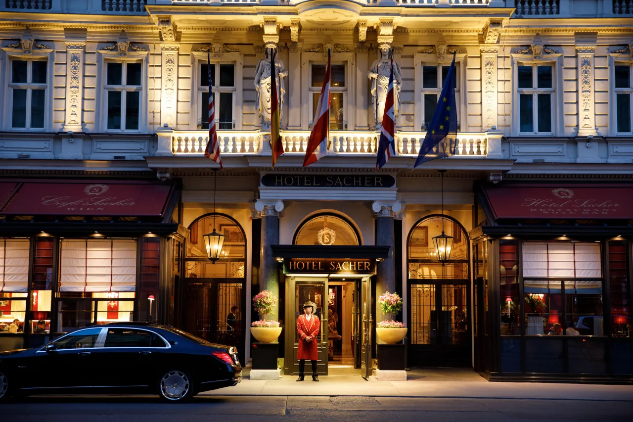 Hotel Sacher, Vienna hotel image from Expedia