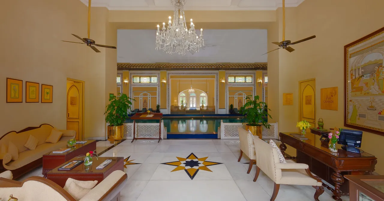 Rambagh Palace, Jaipur hotel image from Expedia