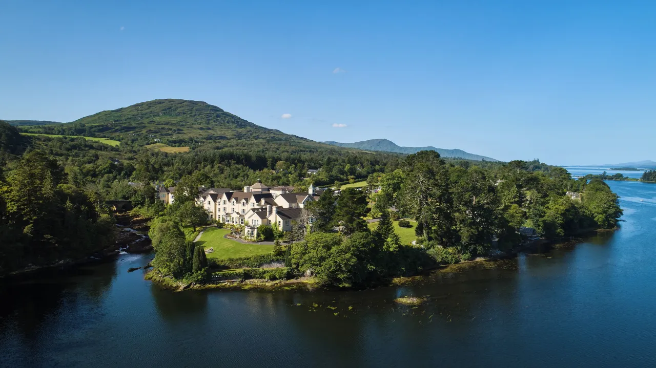 Sheen Falls Lodge, Kenmare hotel image from Expedia