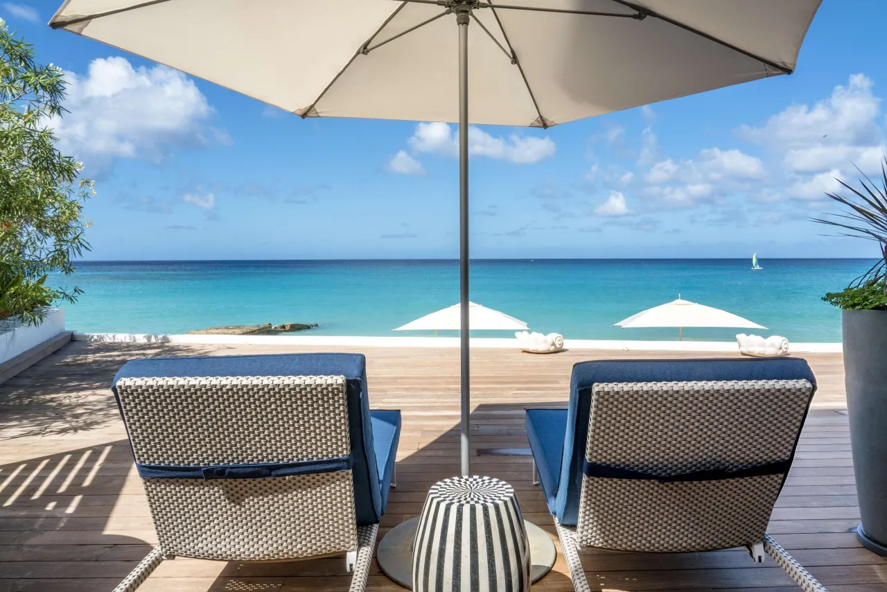 The Fairmont Royal Pavilion, Saint James hotel image from Expedia