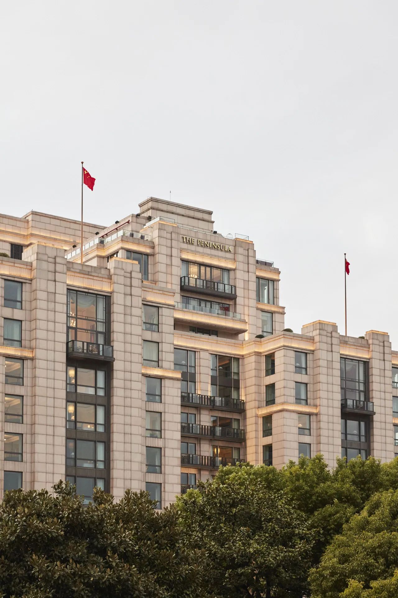 The Peninsula Shanghai hotel image from Expedia