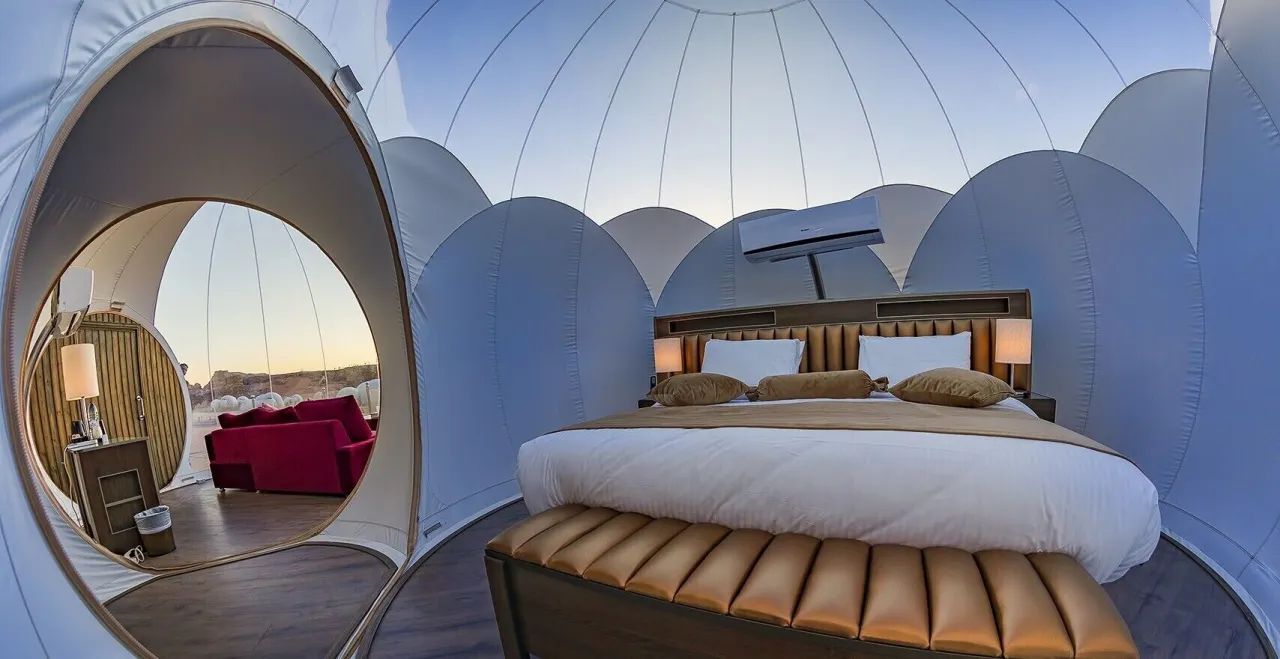 Wadi Rum, campeggio di lusso nel deserto hotel image from Expedia