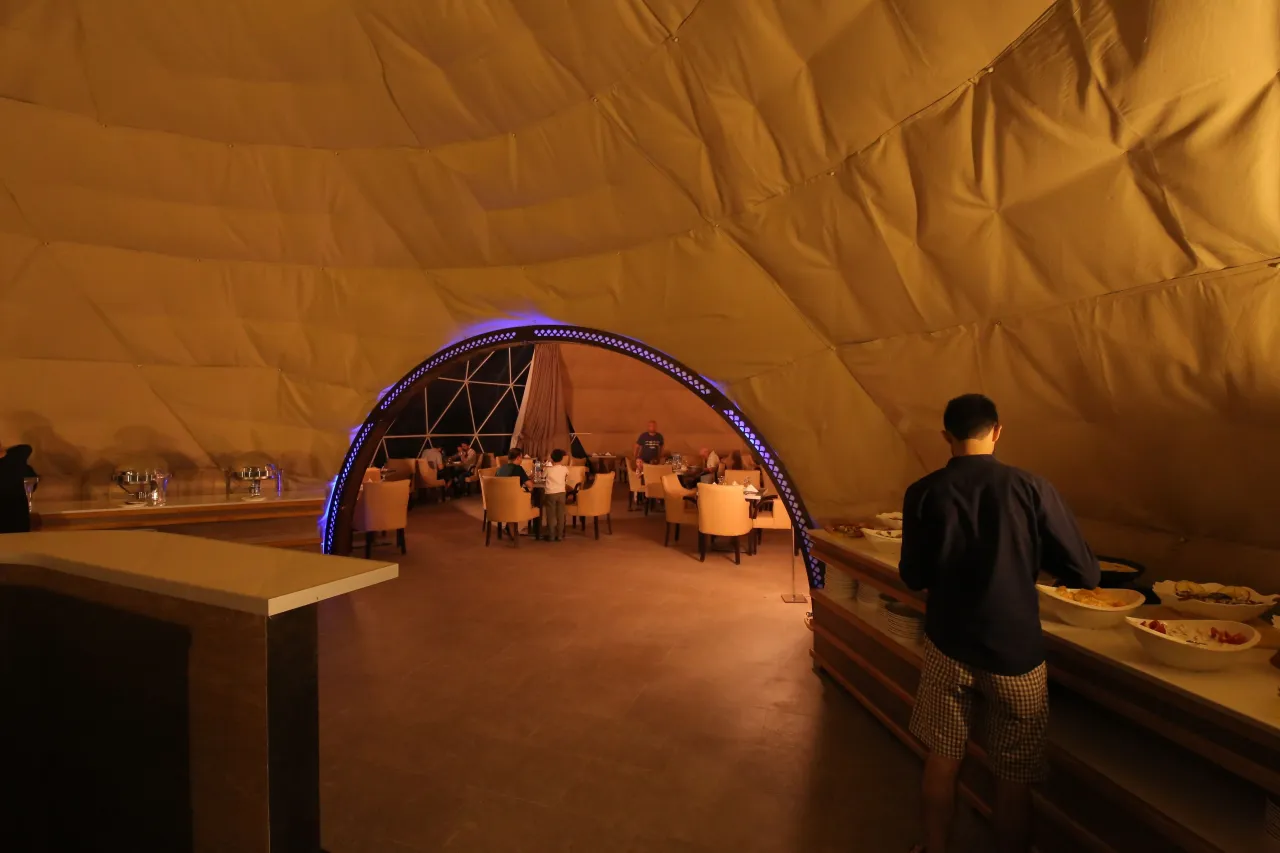 Wadi Rum, campeggio di lusso nel deserto hotel image from Expedia