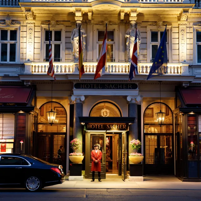 Hotel Sacher, Vienna hotel image from Expedia